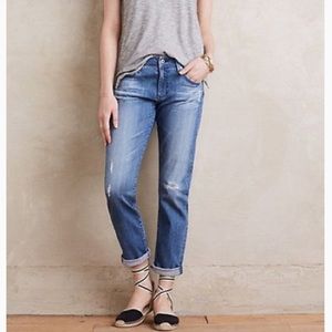 Ag Nolan Midrise Ankle Jeans 